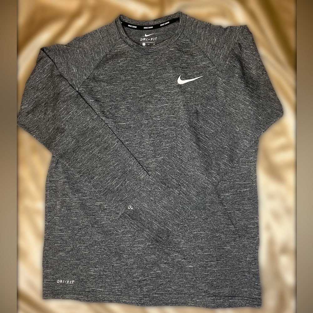 Nike| Nike Swim Dri-Fit Grey Long Sleeve